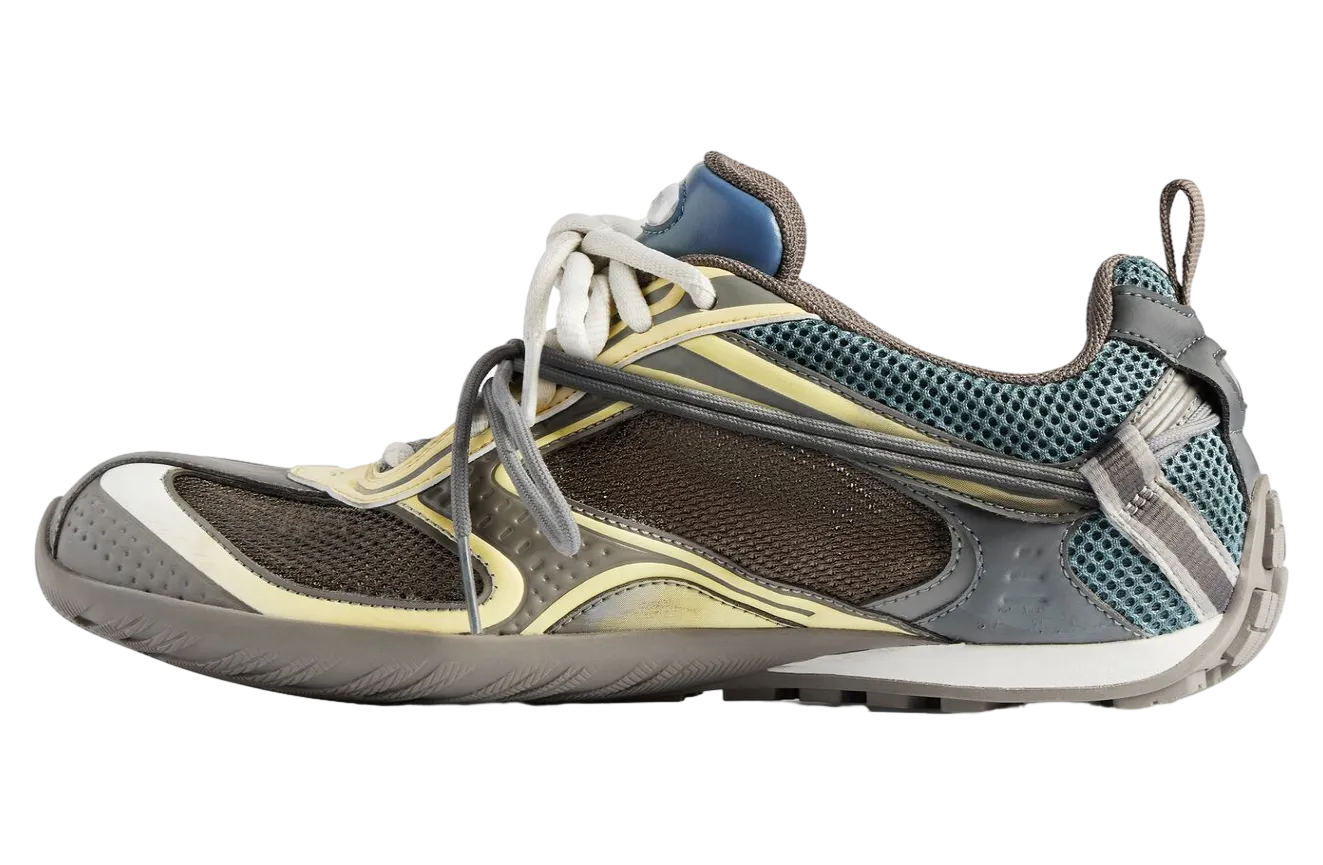 balenciaga radar gradient lines brown blue 0