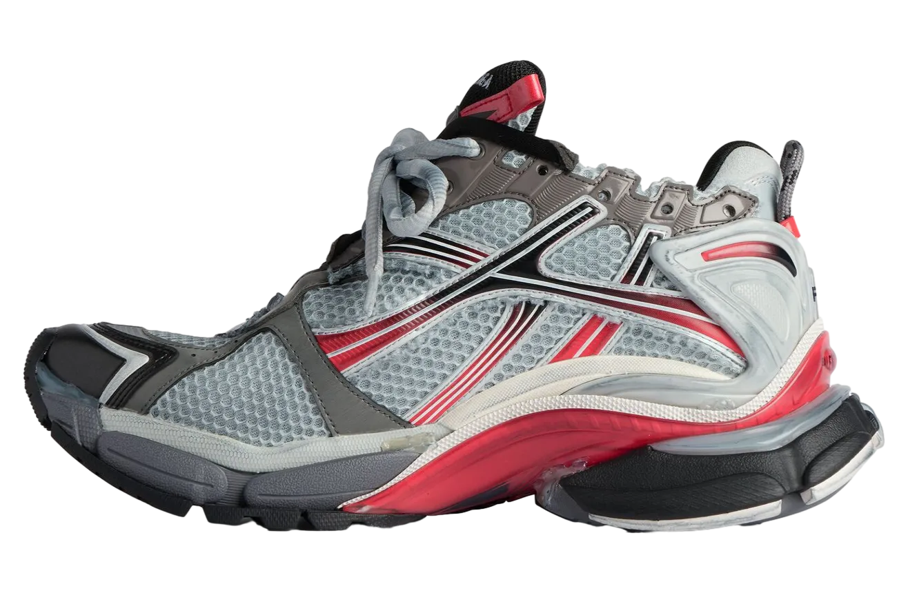 balenciaga runner gradient grey red 0