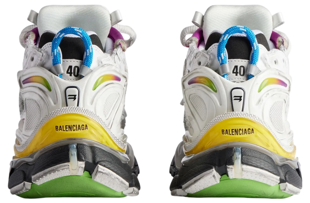 balenciaga runner gradient white multicolored 3