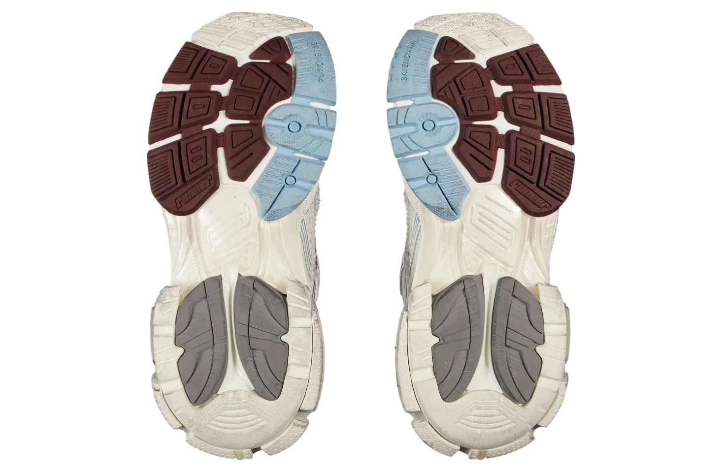 balenciaga runner gradient wmns white brown 5