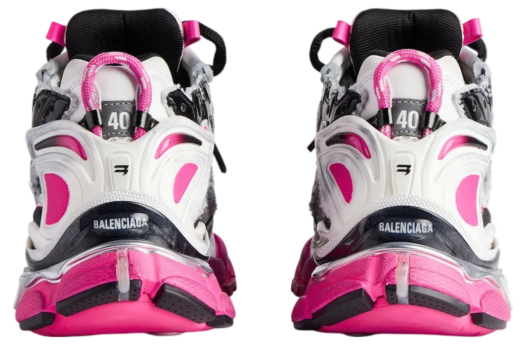 balenciaga runner gradient wmns white pink black 3
