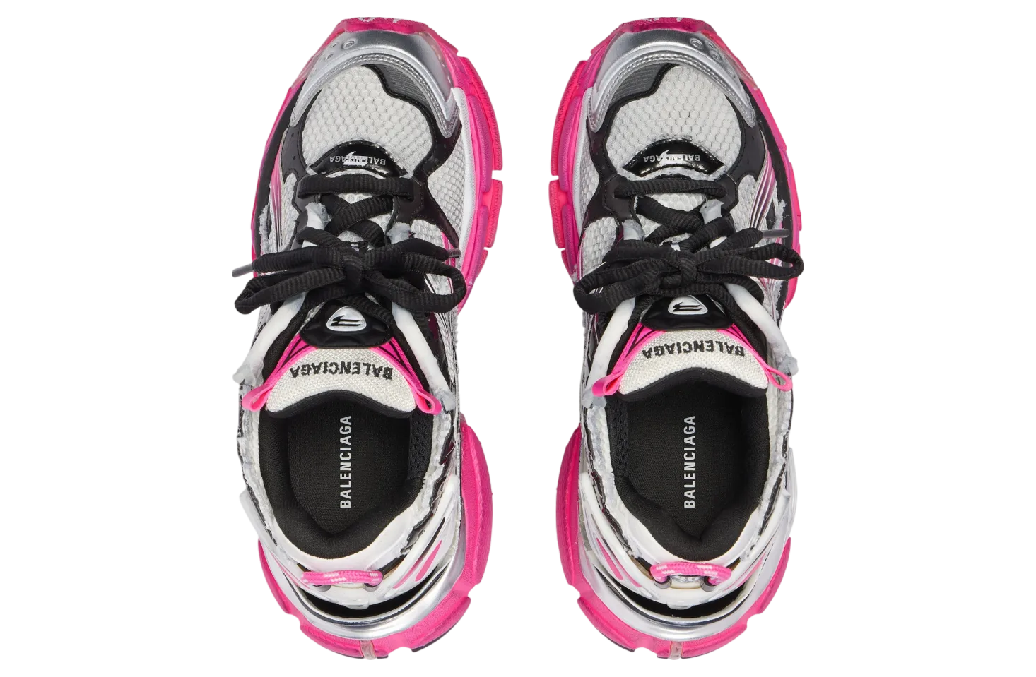 balenciaga runner gradient wmns white pink black 4