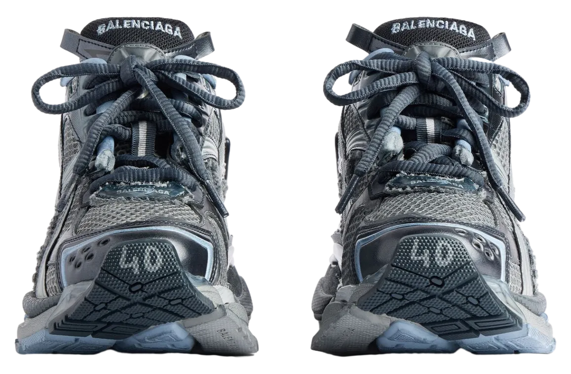 balenciaga runner grey navy 1