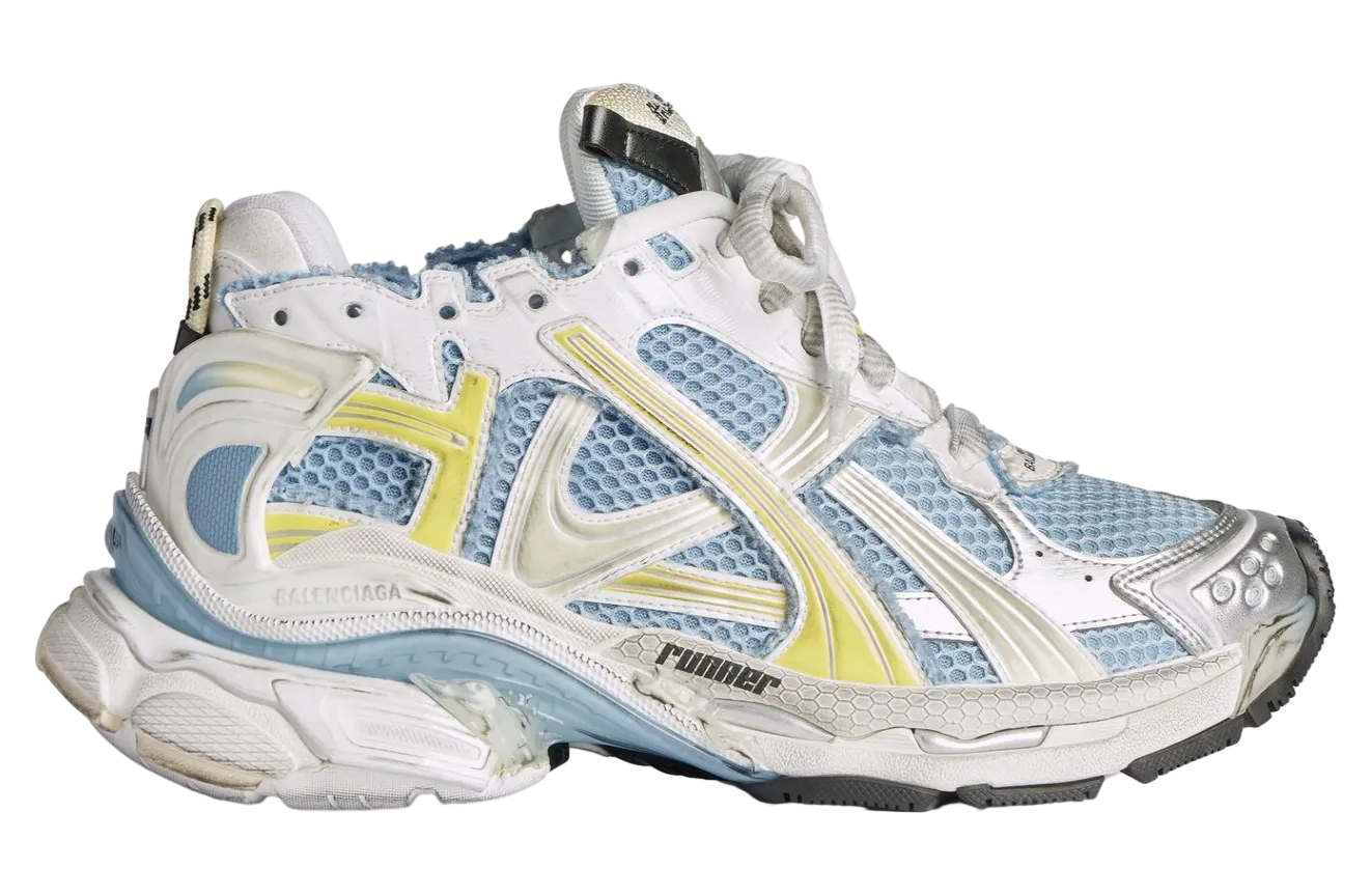 balenciaga runner wmns blue yellow