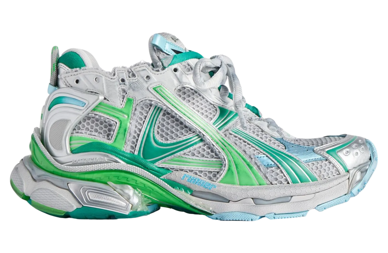 balenciaga runner wmns grey green