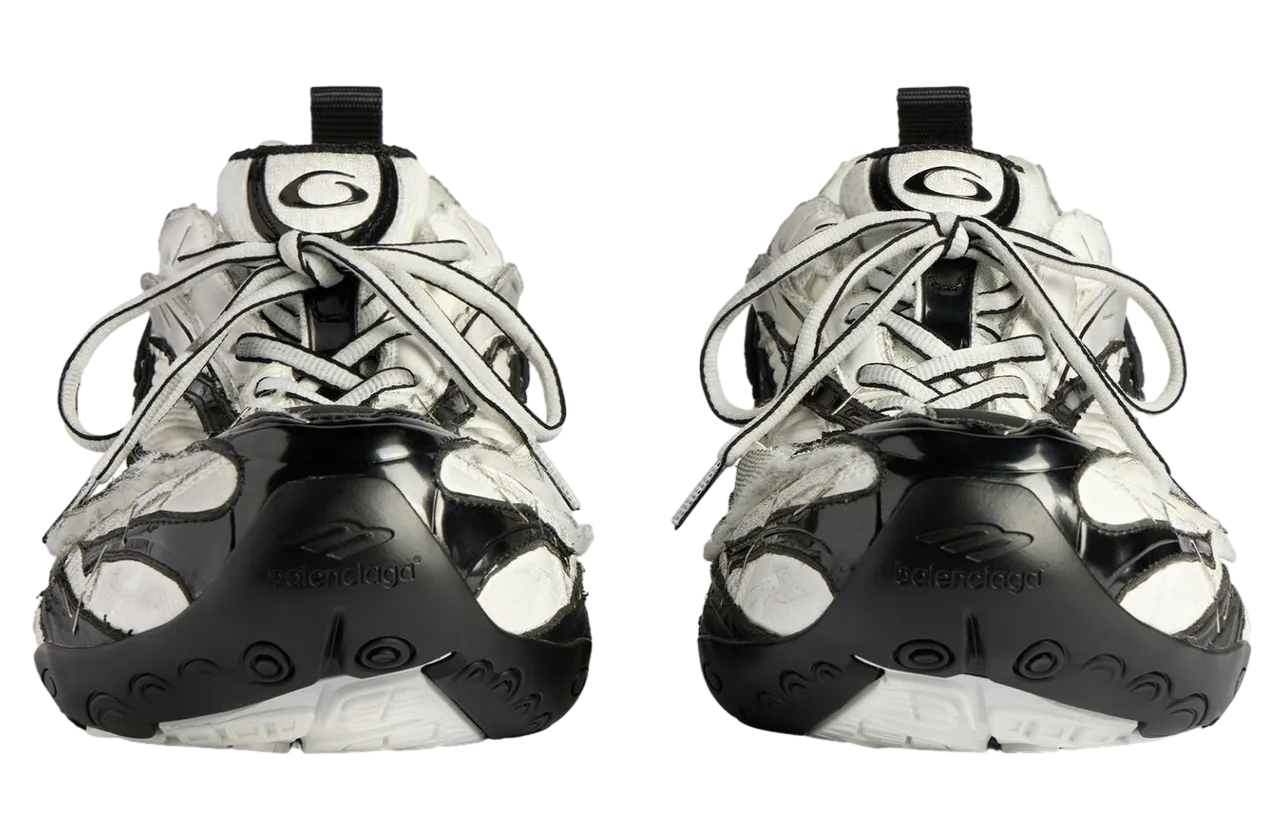 balenciaga soleless black white 1