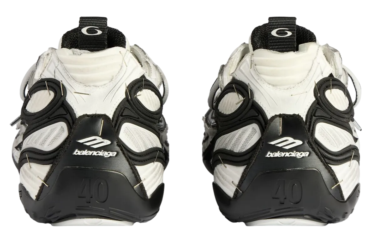 balenciaga soleless black white 3
