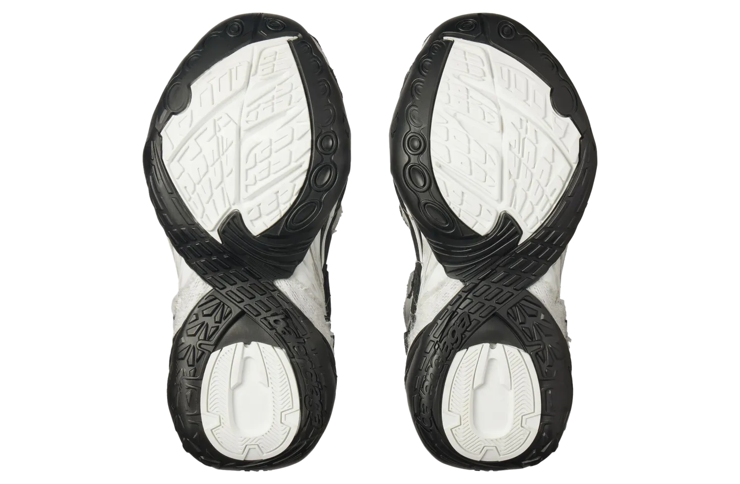 balenciaga soleless black white 5