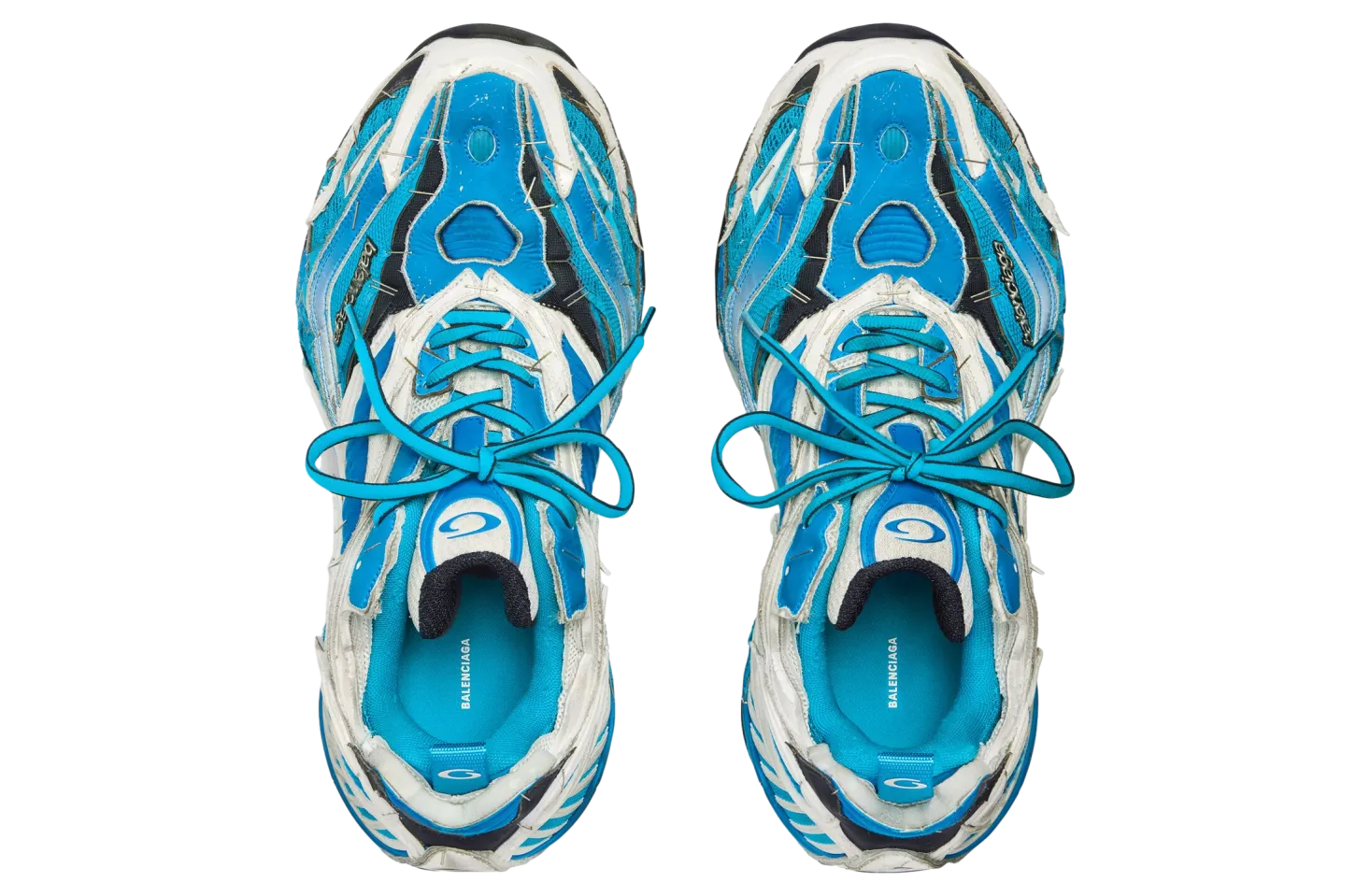 balenciaga soleless blue white 4