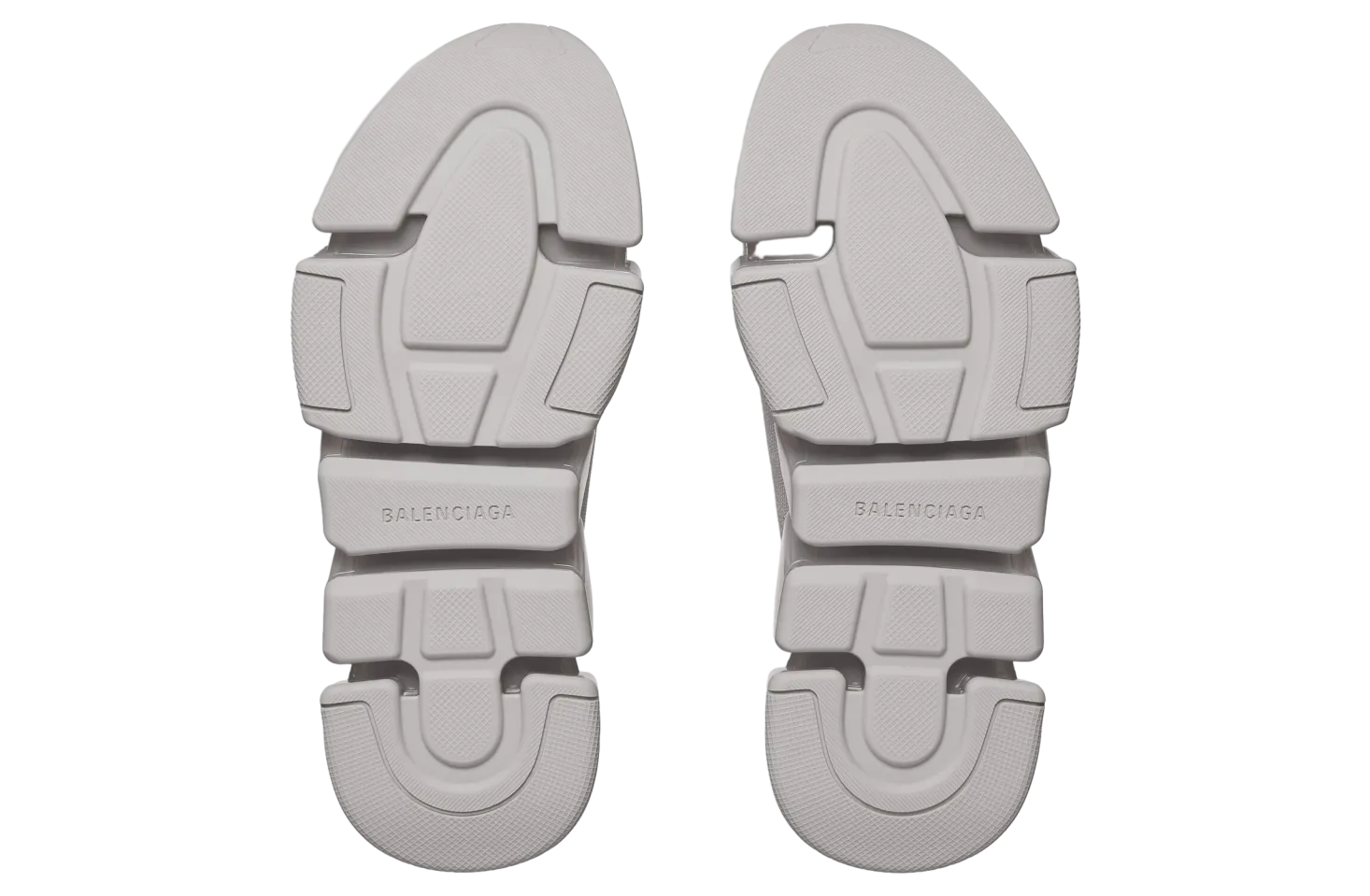 balenciaga speed 2 0 full clear sole recycled knit grey 5