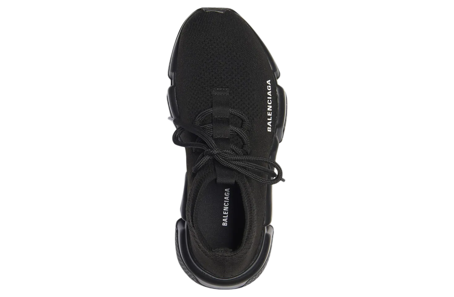 balenciaga speed lace up wmns black 2