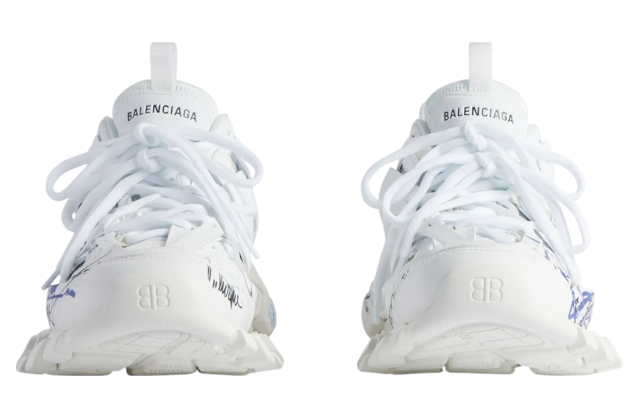 balenciaga track autographe wmns white black 1