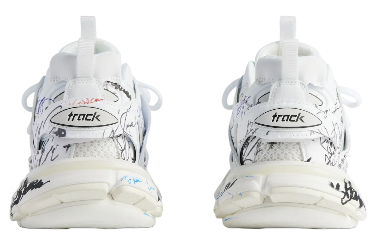balenciaga track autographe wmns white black 3