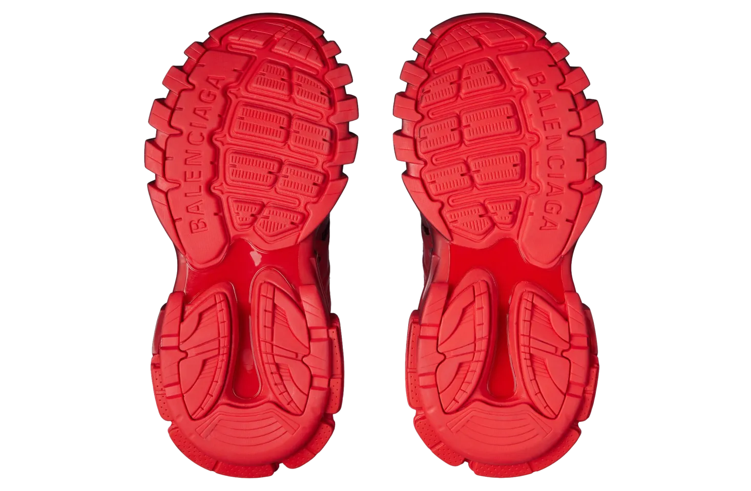 balenciaga track gradient red black 3