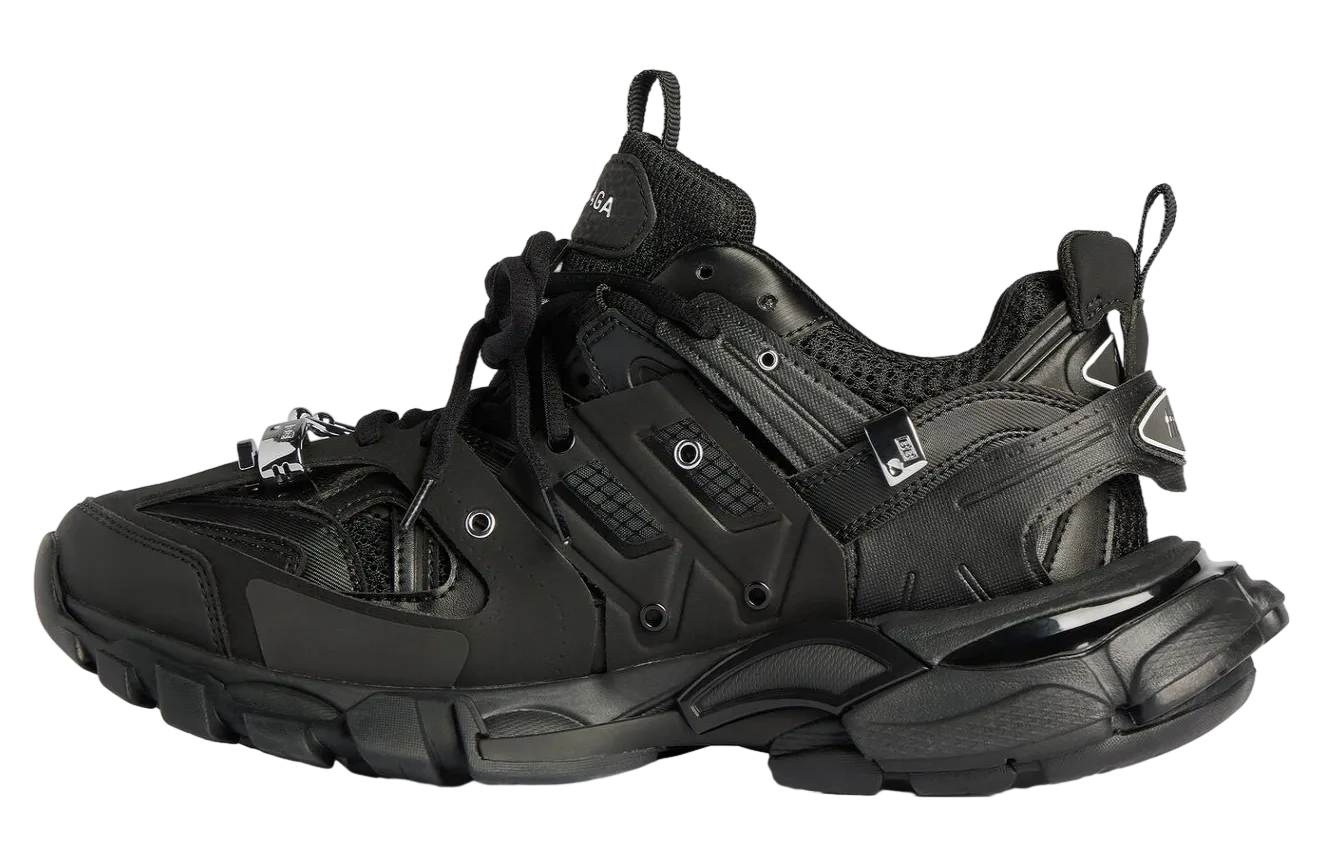 balenciaga track piercing black 2