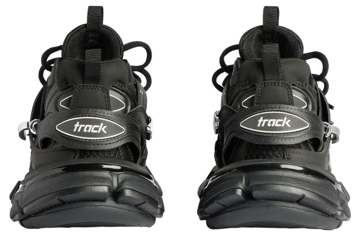 balenciaga track piercing black 3