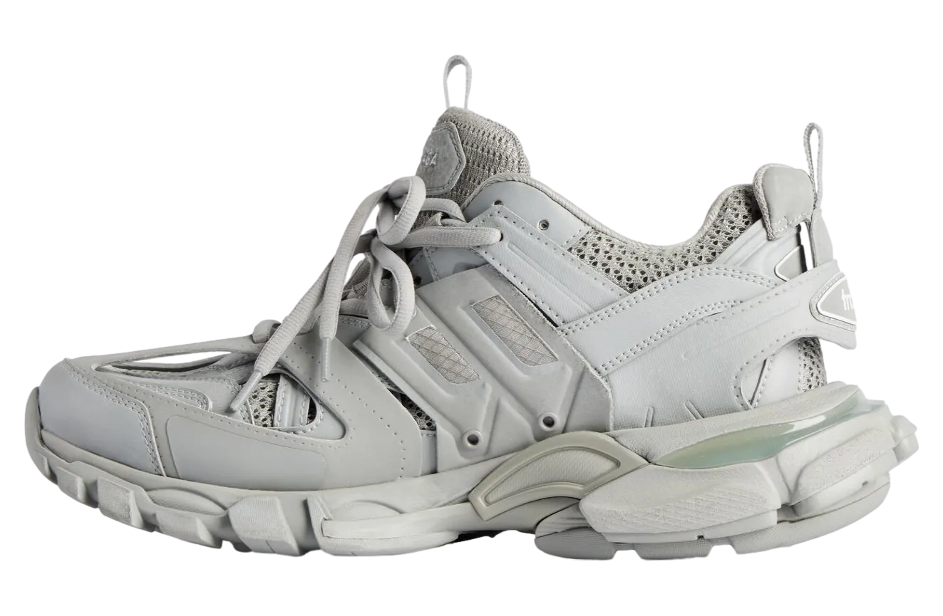 balenciaga track signature grey neon yellow 2