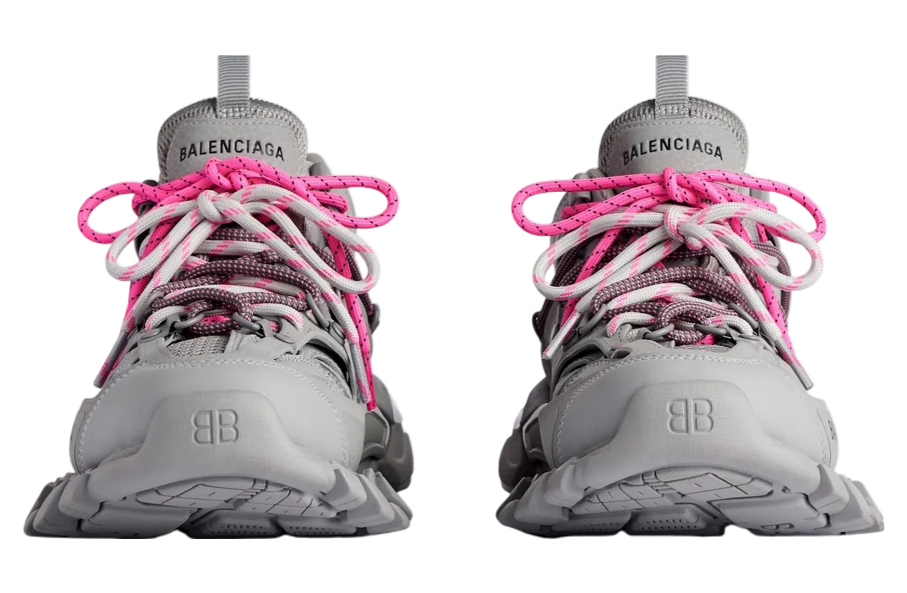 balenciaga track trail laces wmns grey pink 1