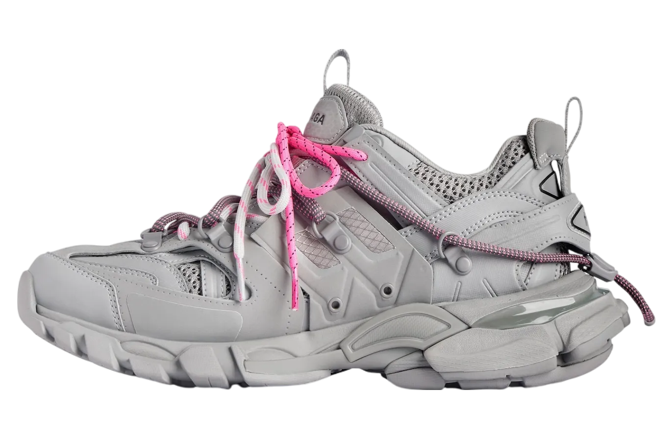balenciaga track trail laces wmns grey pink 2