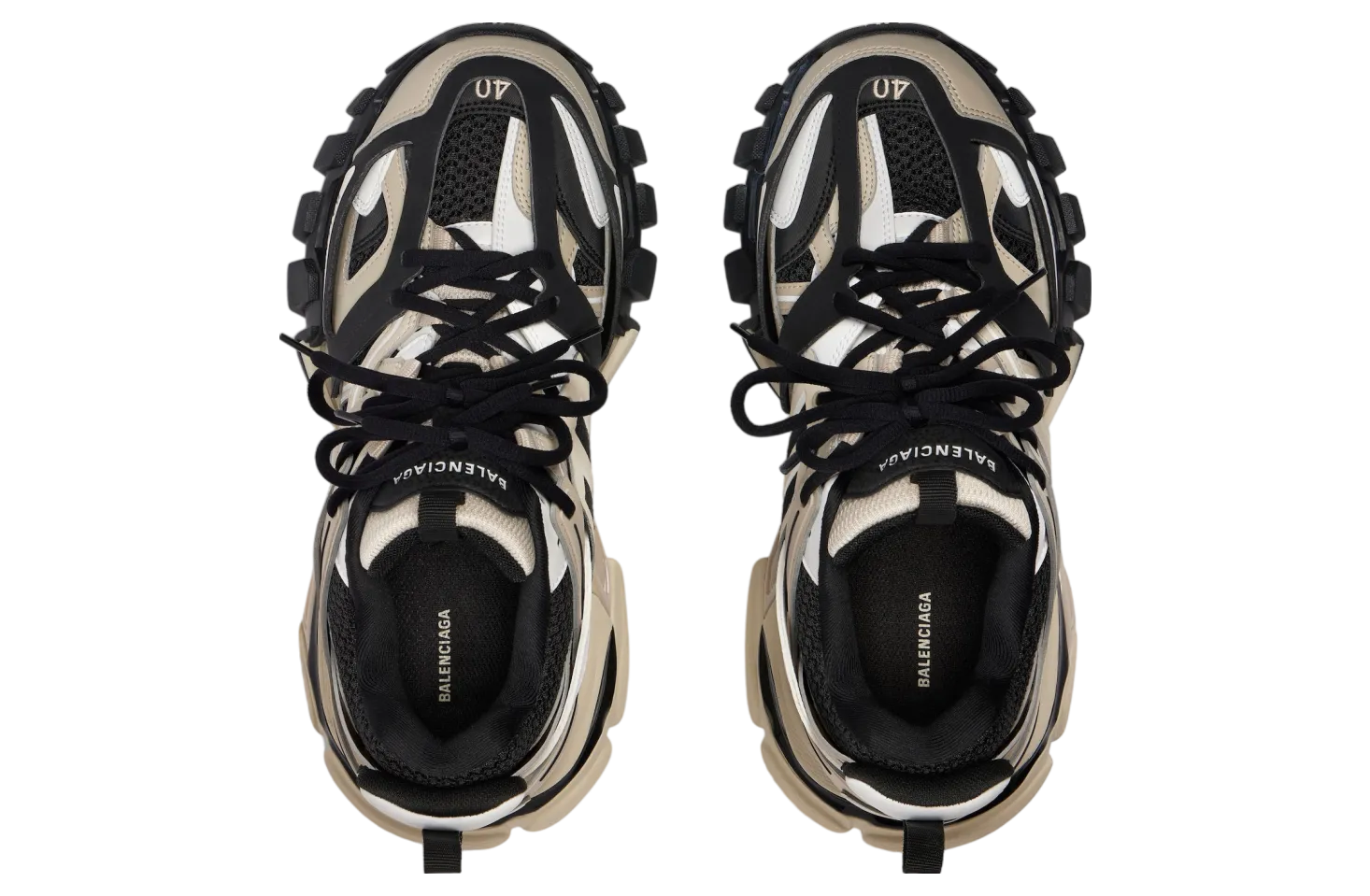 balenciaga track wmns beige black 3