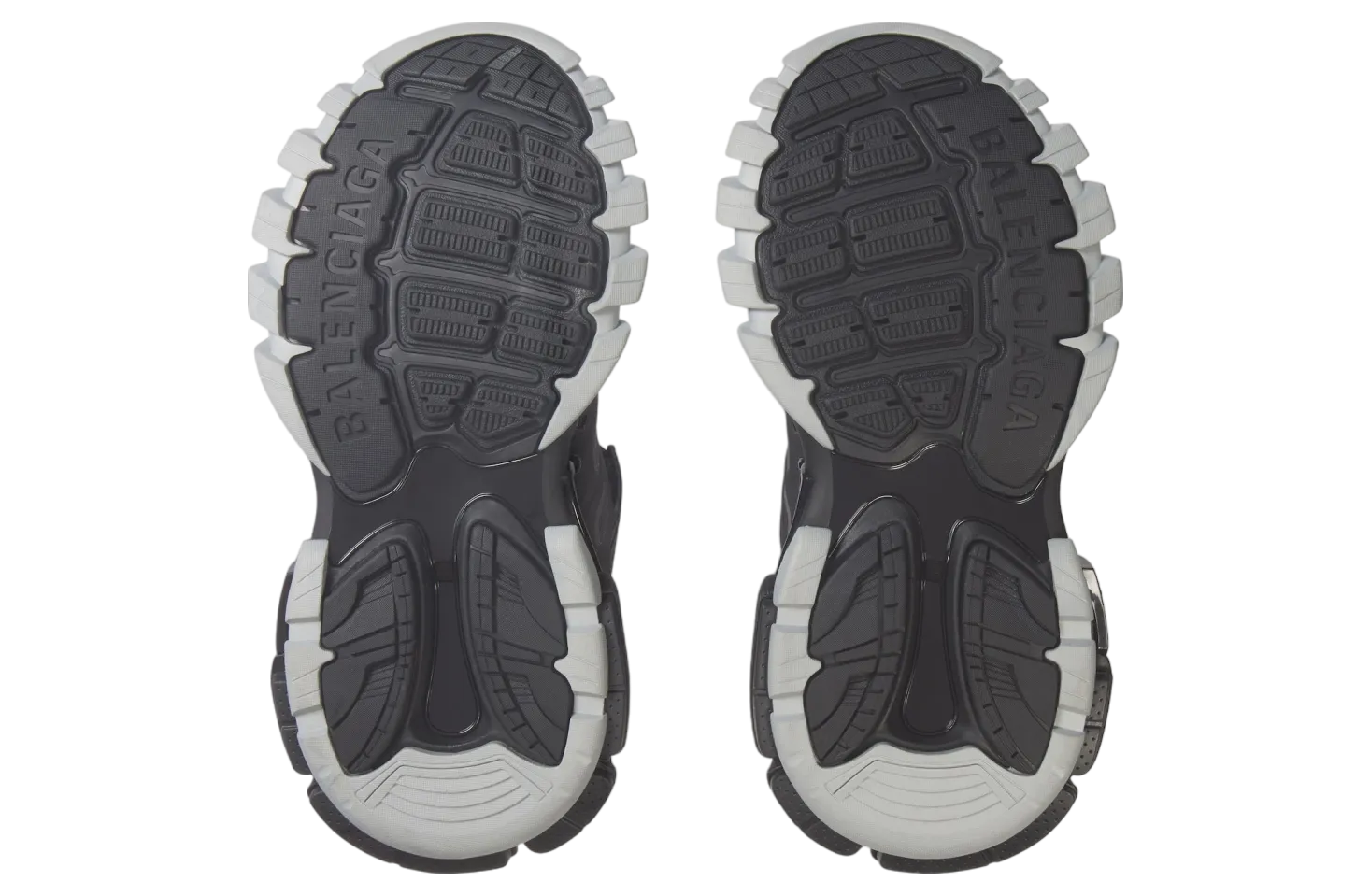 balenciaga track wmns black silver 5