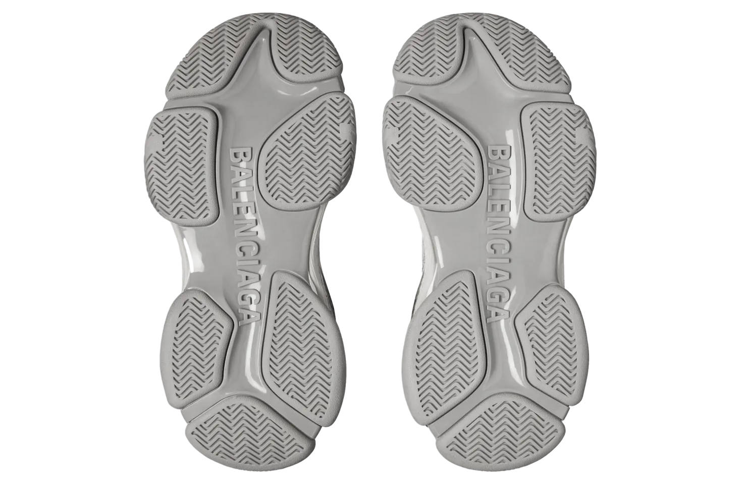 balenciaga triple s 2 gradient grey 3