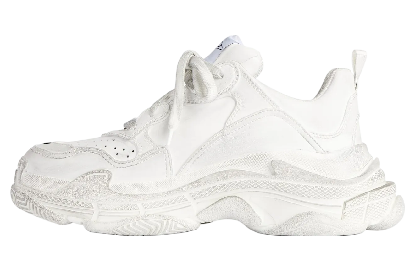 balenciaga triple s sporty white 2