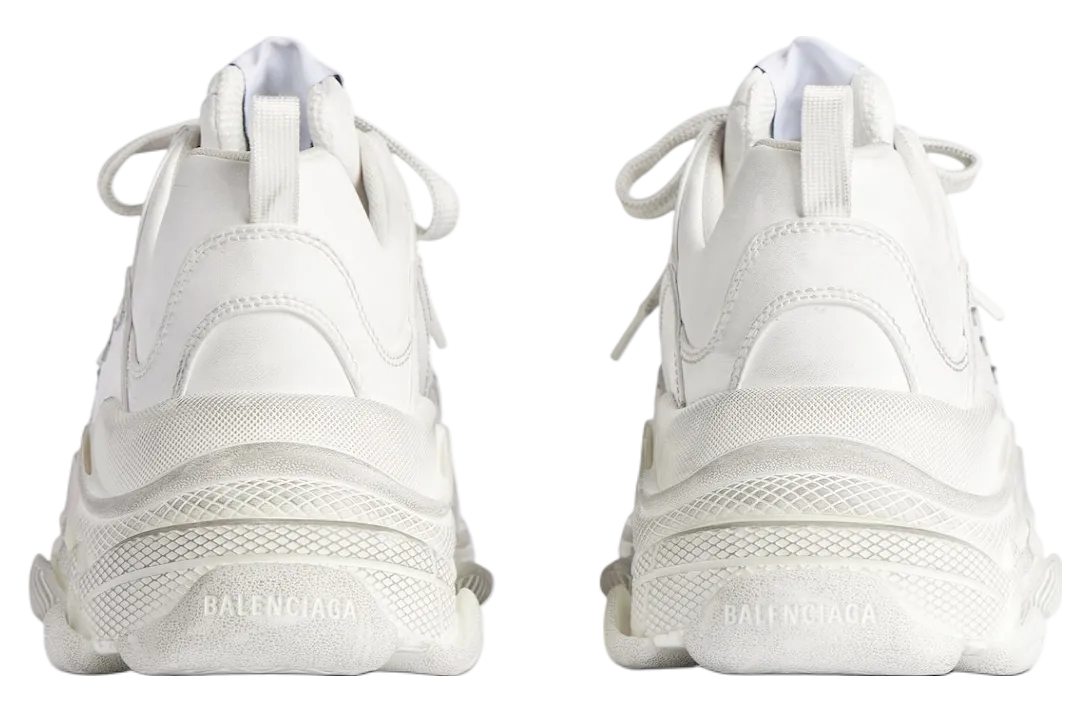 balenciaga triple s sporty white 3