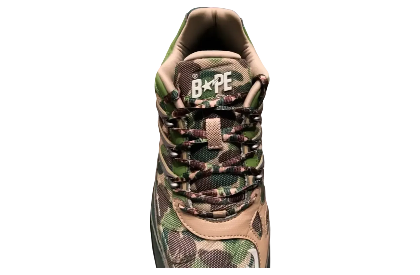 bape x adidas adistar hrmy green camo 0