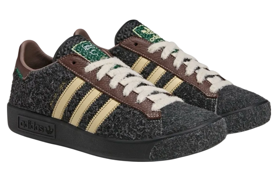 brain dead x adidas forest hills core black 0