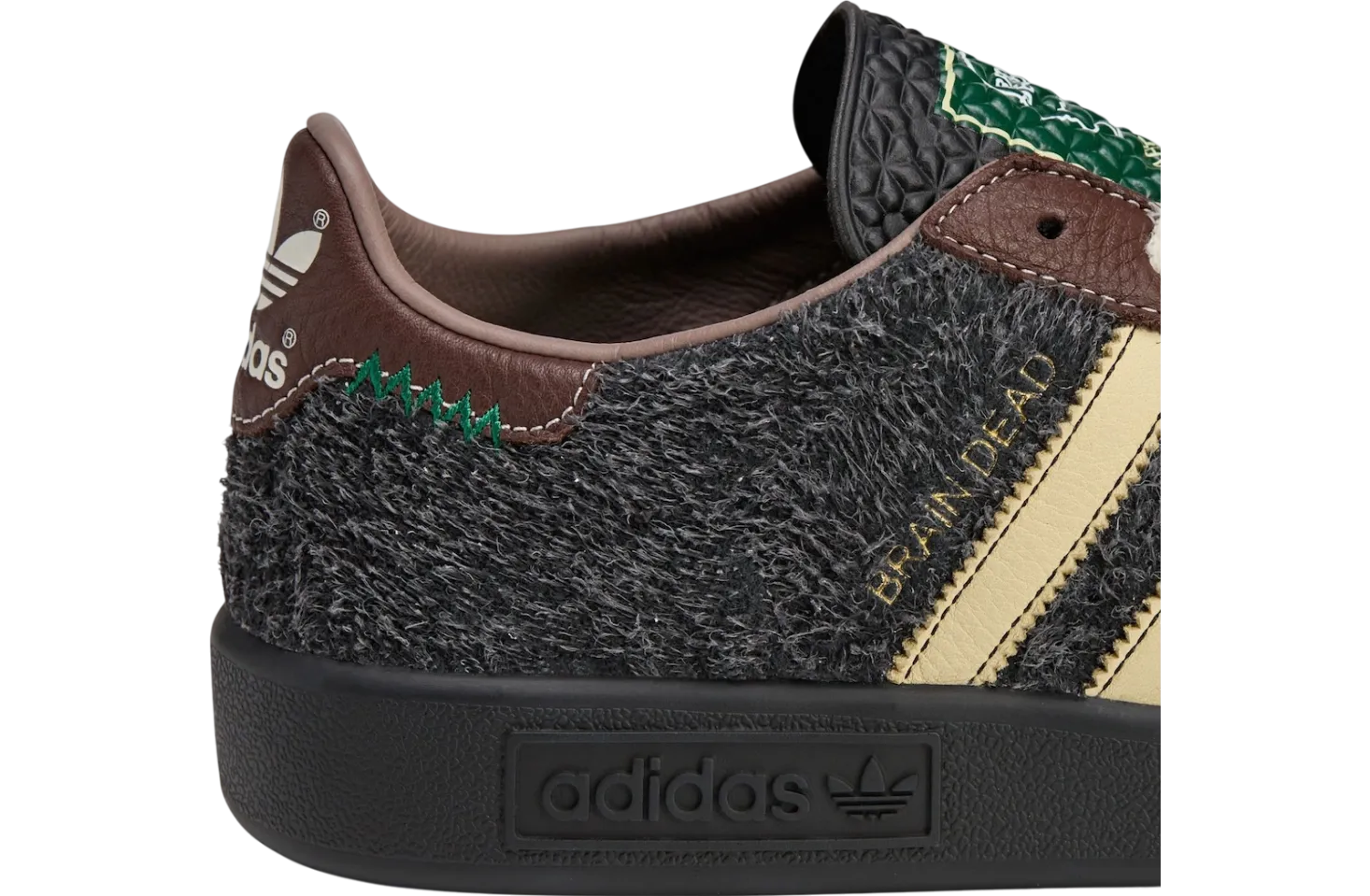 brain dead x adidas forest hills core black 3