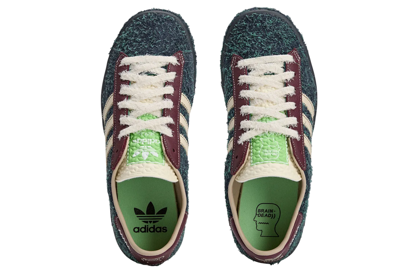 brain dead x adidas forest hills violet tone 1