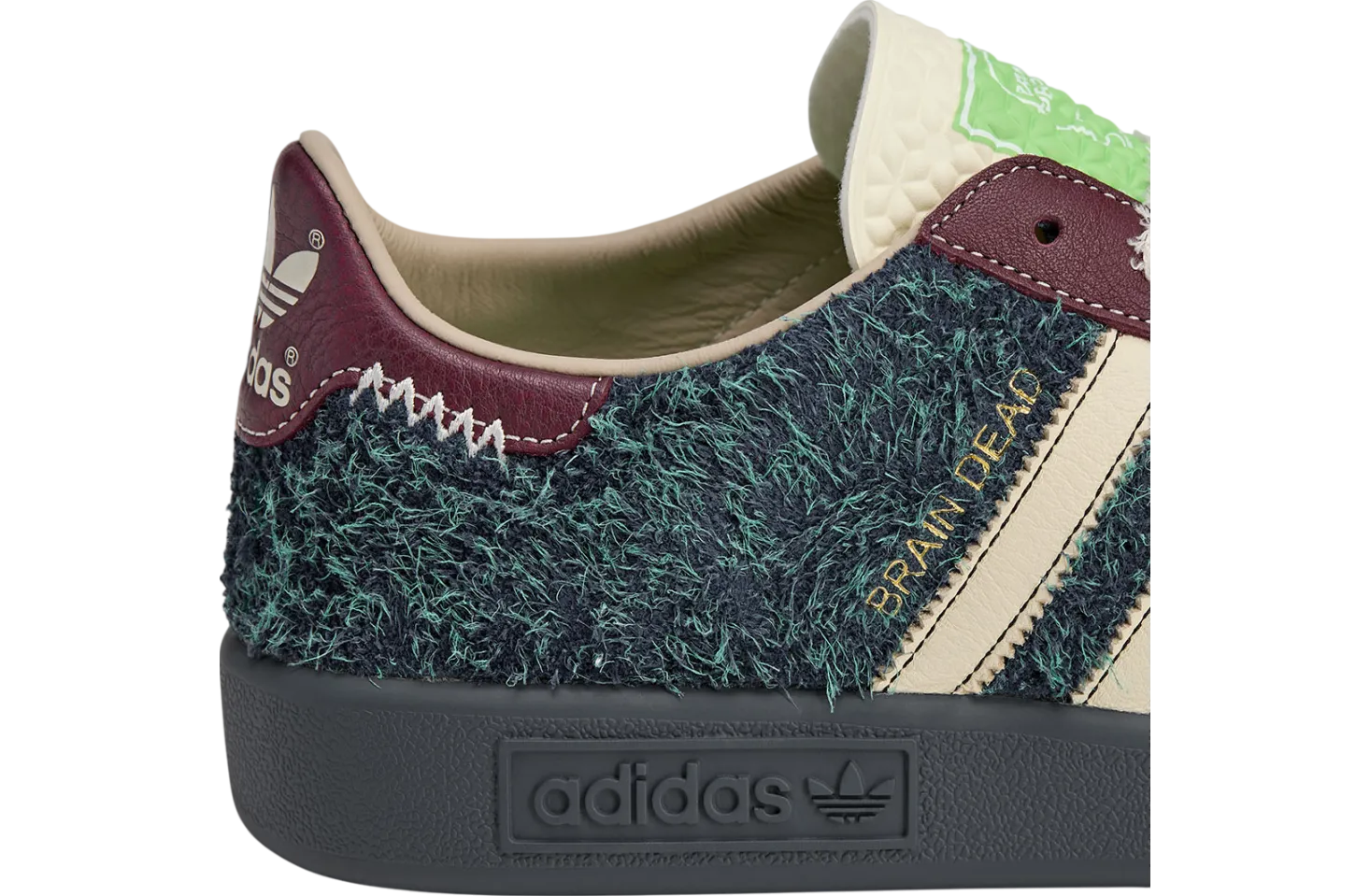 brain dead x adidas forest hills violet tone 4