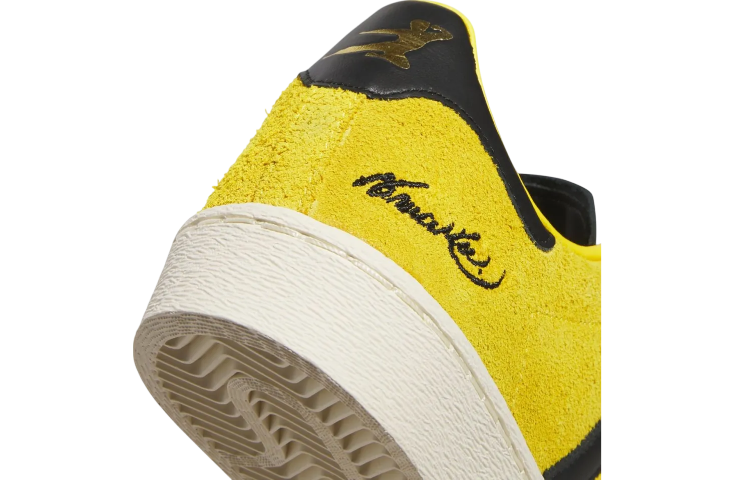 bruce lee x adidas jabbar low yellow black 7