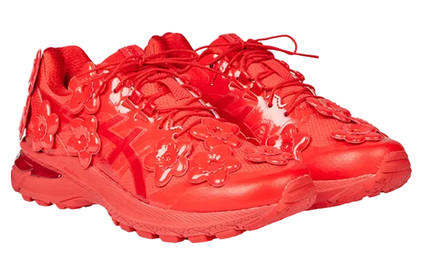 cecilie bahnsen x asics gel terrain red 0