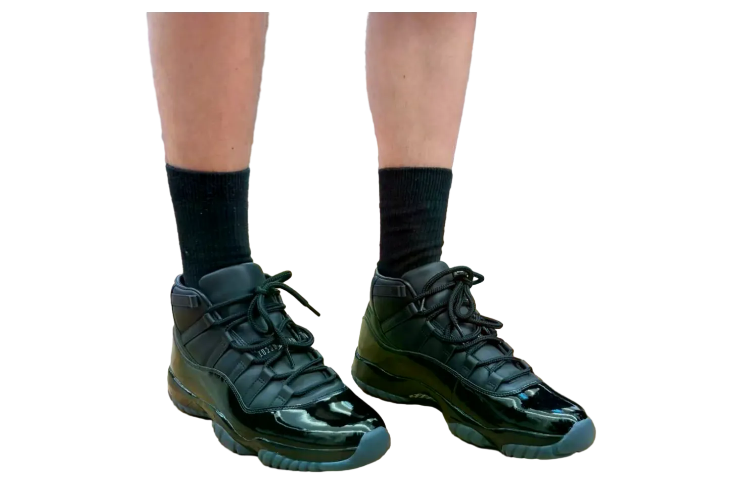 comme des garcons homme plus x air jordan 11 black white 2