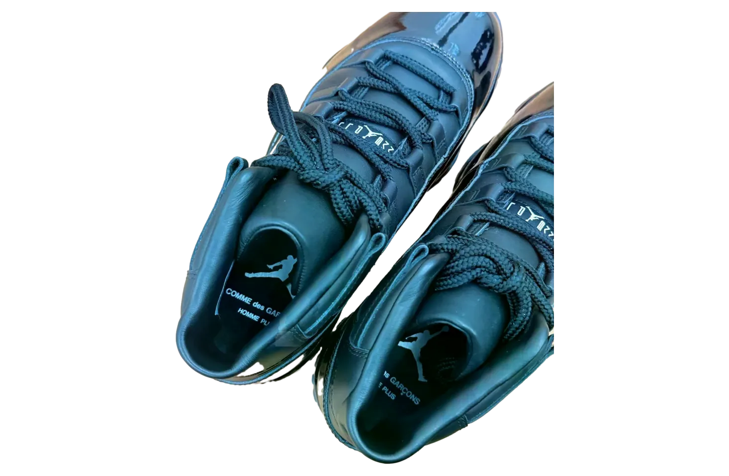 comme des garcons homme plus x air jordan 11 black white 5