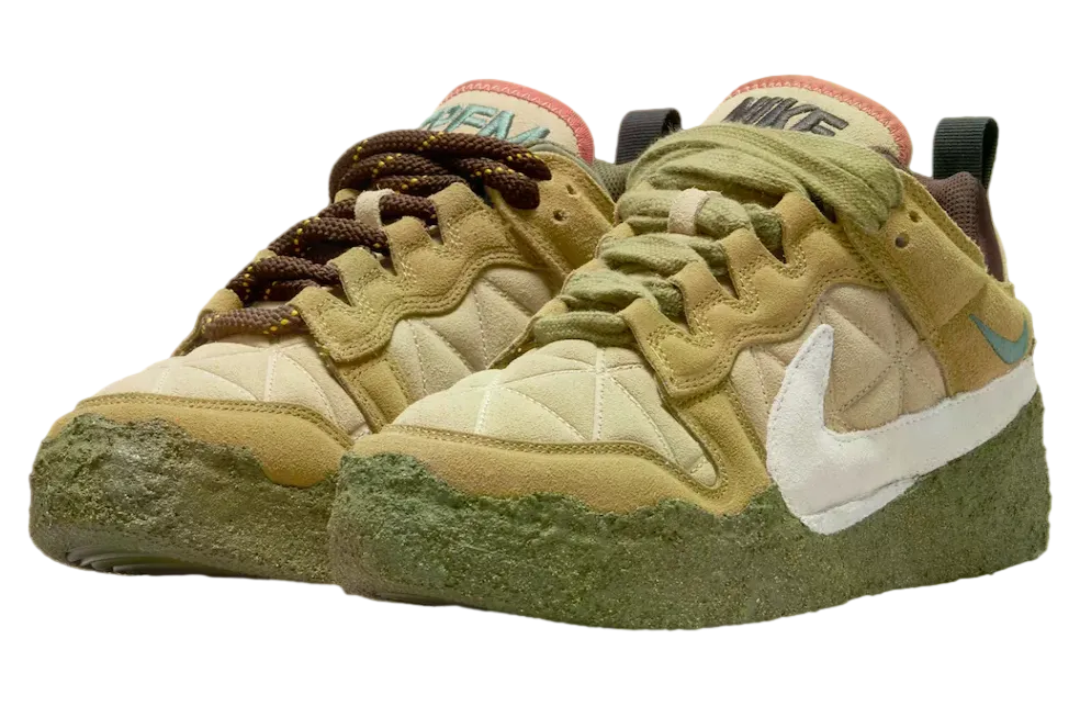 cpfm x nike flea 1 barley desert moss 0