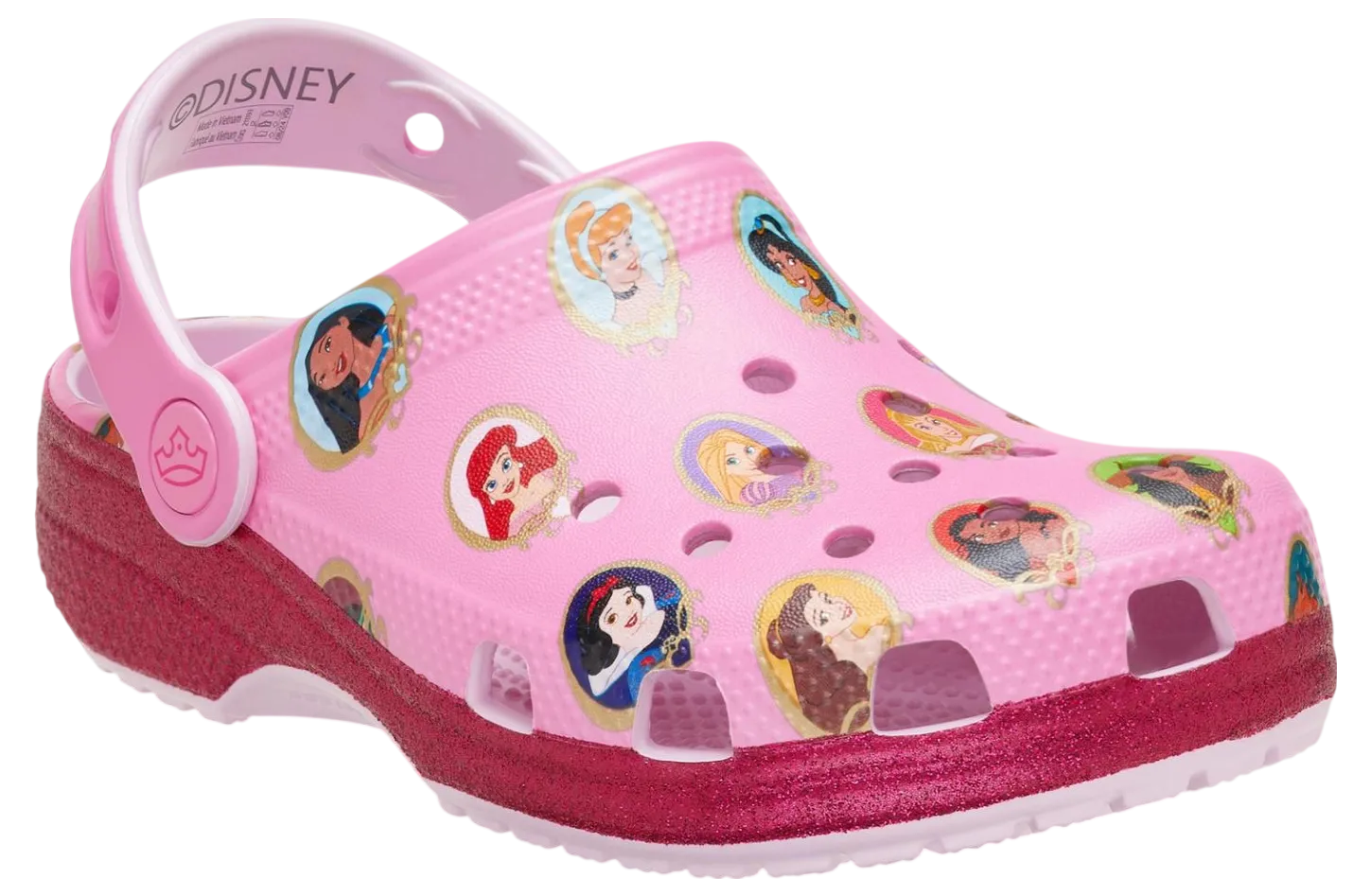 crocs classic clog disney princess 0