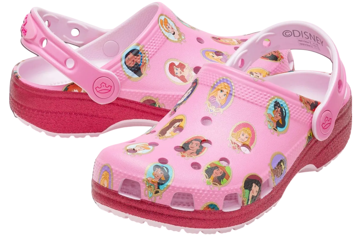 crocs classic clog disney princess 1
