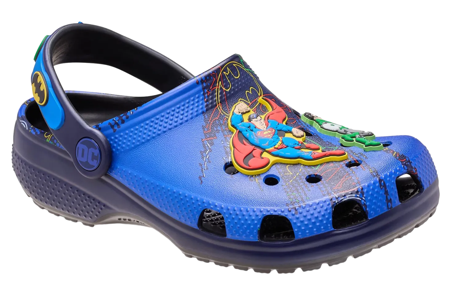 dc comics justice league x crocs classic clogs 1