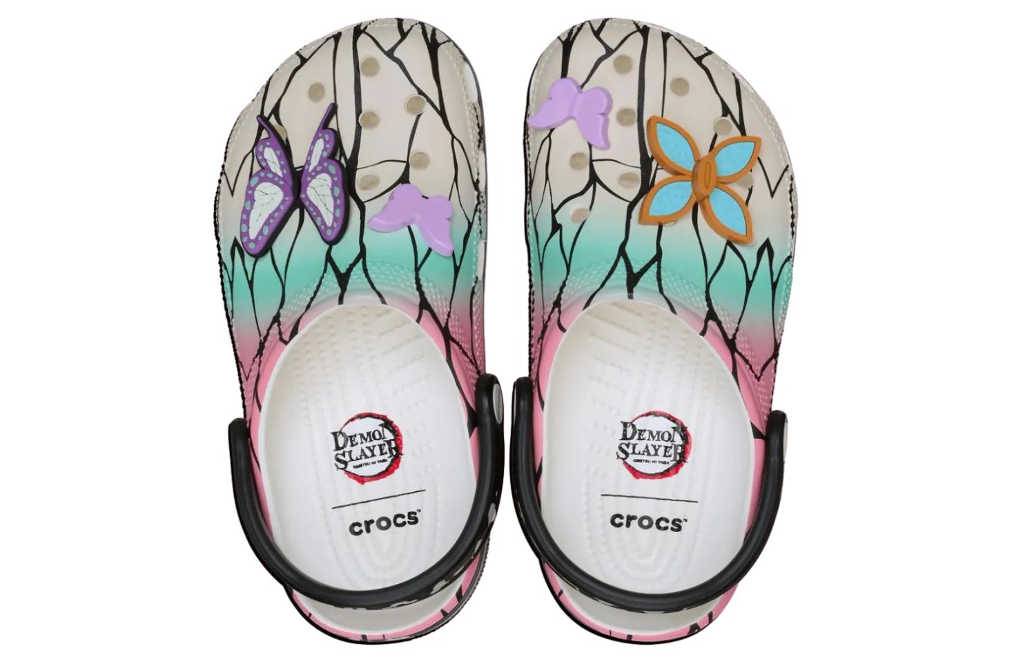 demon slayer x crocs classic clog shinobu kocho 0