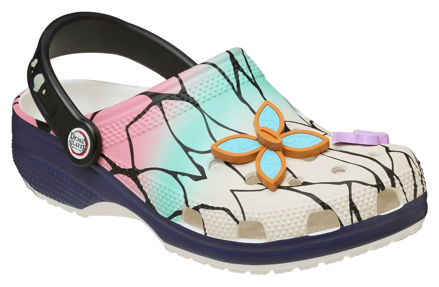 demon slayer x crocs classic clog shinobu kocho 1
