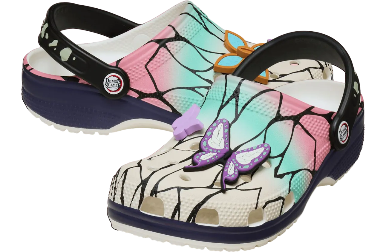 demon slayer x crocs classic clog shinobu kocho 2