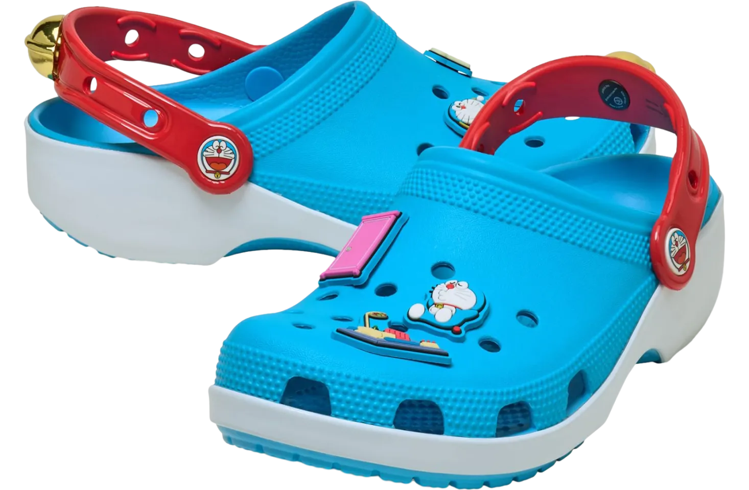 doraemon x crocs classic clog 0