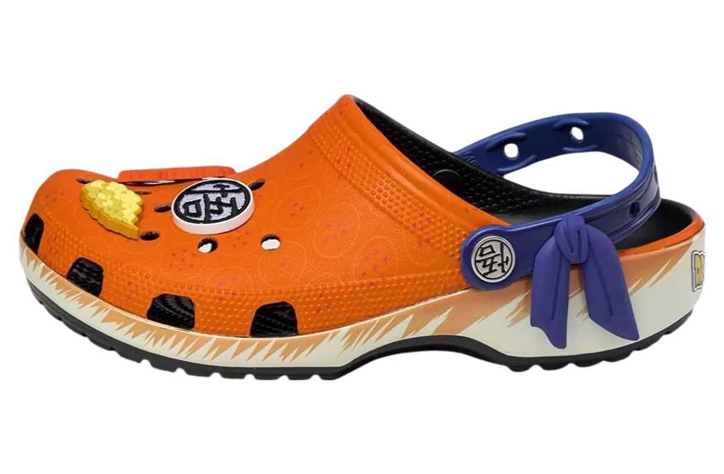 dragon ball z x crocs classic clog goku