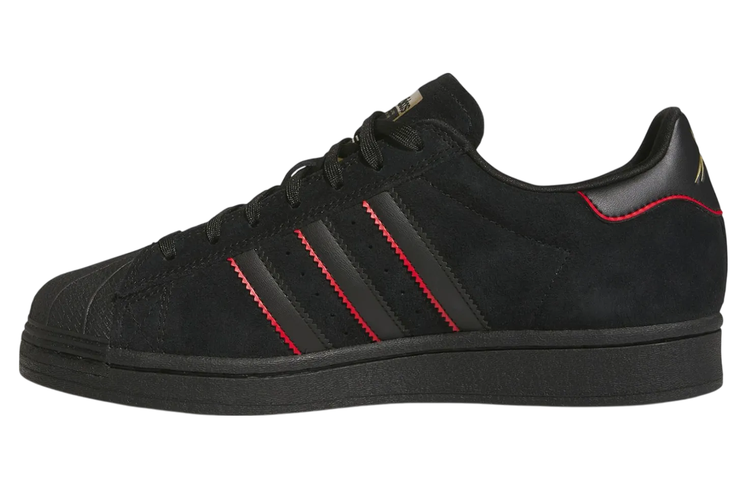 felipe gustavo x adidas superstar adv core black better scarlet 1