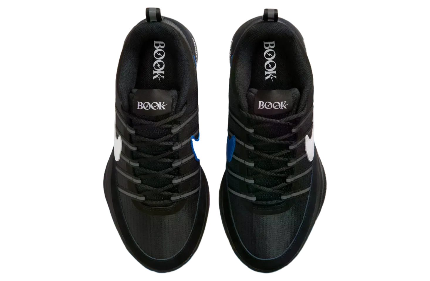 fragment x nike book 2 black white 2