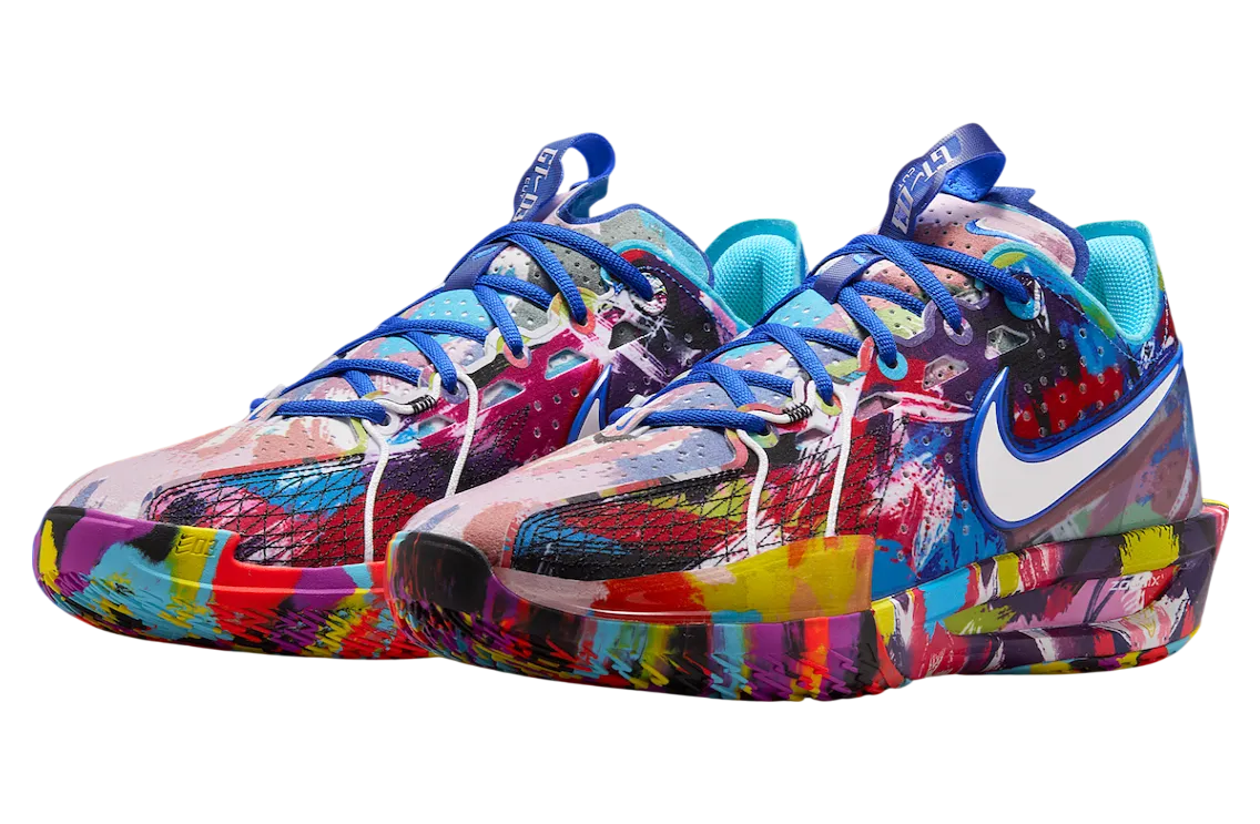 jewell loyd x nike gt cut 3 pe white racer blue 0