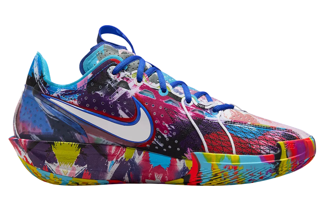 jewell loyd x nike gt cut 3 pe white racer blue 1